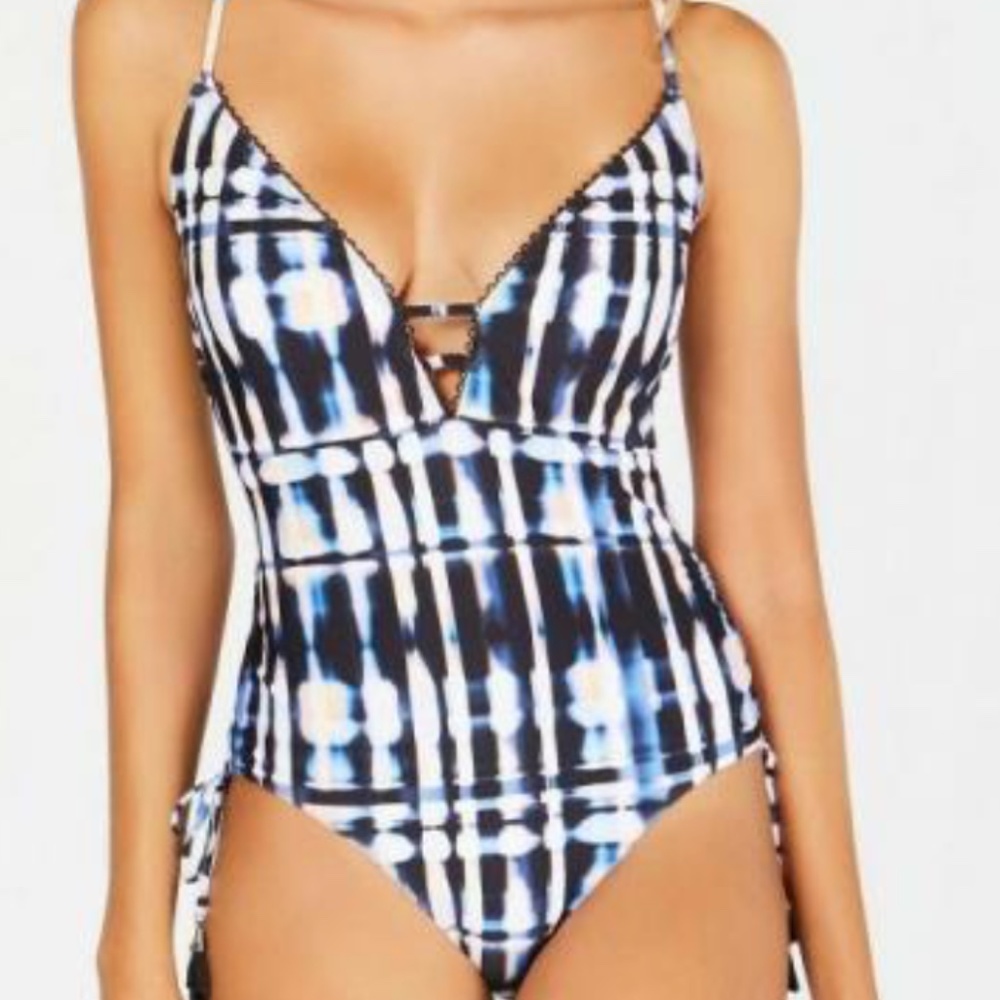 Lucky Brand Solstice Canyon Strappy One-Piece Swimsuit